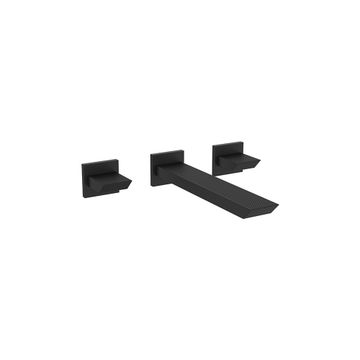 Limit 3 Hole Wall Basin Tap by Crosswater - view 2