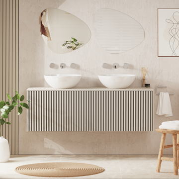 Limit Wall Hung Furniture Unit with Worktop - 1400mm by Crosswater - view 5