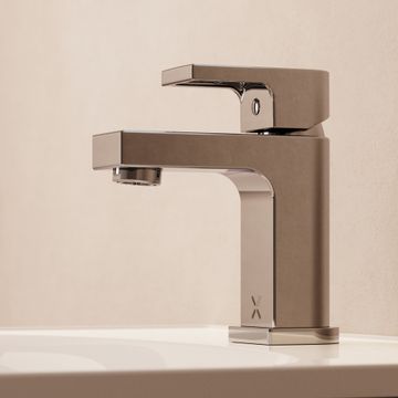 Planet Basin Mini Monobloc with Click Clack Waste Chrome by Crosswater - view 2