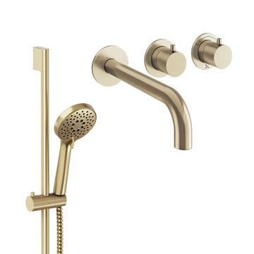 Module Shower Set 4 with Handset & Bath Spout by Crosswater - view 5