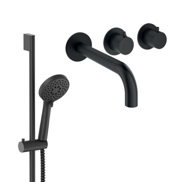 Module Shower Set 4 with Handset & Bath Spout by Crosswater - view 4
