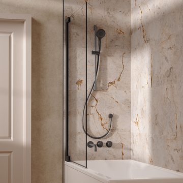 Module Shower Set 4 with Handset & Bath Spout by Crosswater - view 8
