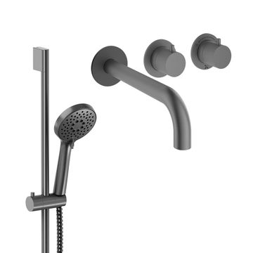 Module Shower Set 4 with Handset & Bath Spout by Crosswater - view 3