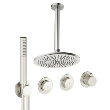 Module Shower Set 8 with Fixed Head & Handset by Crosswater - view 9