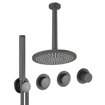 Module Shower Set 8 with Fixed Head & Handset by Crosswater - view 3