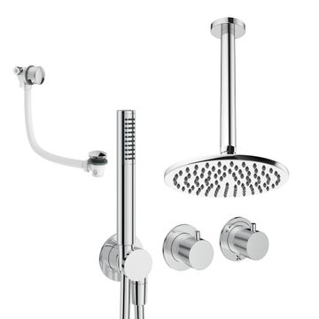 Module 3 Outlet Shower Set 9 by Crosswater - view 2