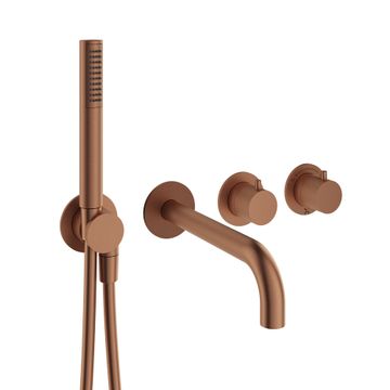 Module Shower Set 10 with Handset & Bath Spout by Crosswater - view 2