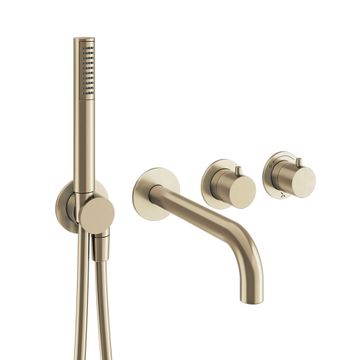 Module Shower Set 10 with Handset & Bath Spout by Crosswater - view 6
