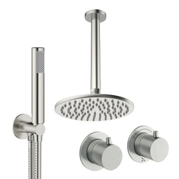Module Shower Set 1 with Fixed Head & Handset by Crosswater - view 8