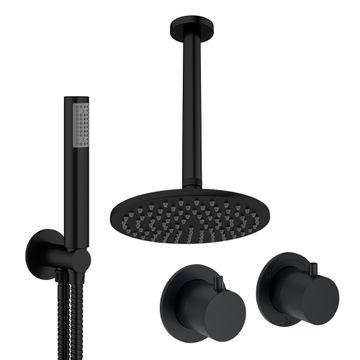 Module Shower Set 1 with Fixed Head & Handset by Crosswater - view 6