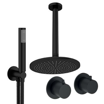 Module Shower Set 1 with Fixed Head & Handset by Crosswater - view 5