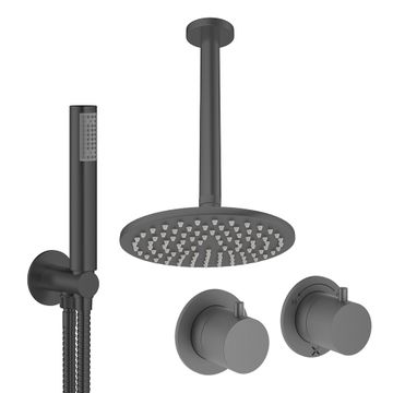 Module Shower Set 1 with Fixed Head & Handset by Crosswater - view 4