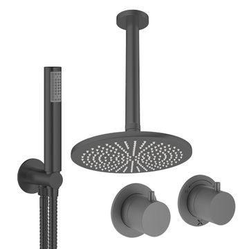 Module Shower Set 1 with Fixed Head & Handset by Crosswater - view 3