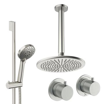 Module Shower Set 2 with Fixed Head & Handset by Crosswater - view 7