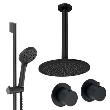 Module Shower Set 2 with Fixed Head & Handset by Crosswater - view 5