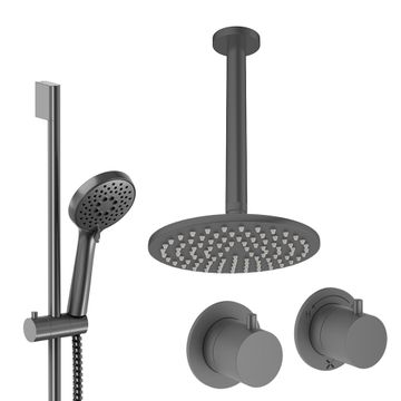 Module Shower Set 2 with Fixed Head & Handset by Crosswater - view 4
