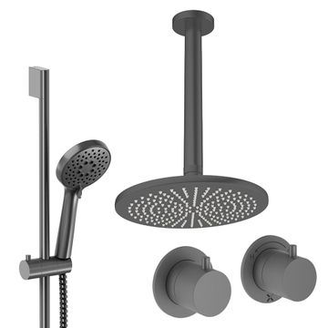 Module Shower Set 2 with Fixed Head & Handset by Crosswater - view 3