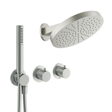 Module Plus Shower Set 1 with Fixed Head & Handset by Crosswater - view 3