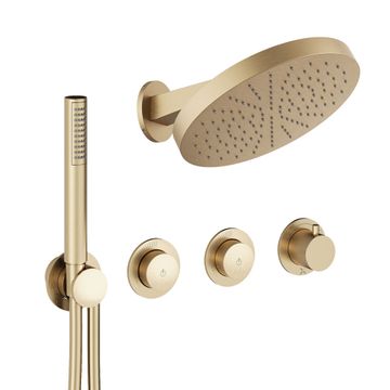 Module Plus Shower Set 2 with Fixed Head & Handset by Crosswater - view 2