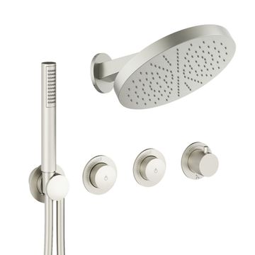 Module Plus Shower Set 2 with Fixed Head & Handset by Crosswater - view 3