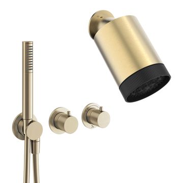 Module Plus Shower Set 3 with Fixed Head & Handset by Crosswater - view 2