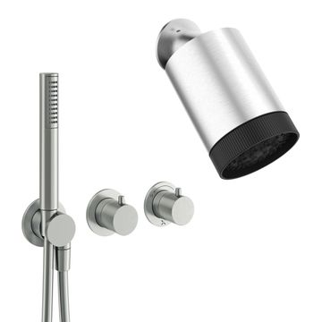 Module Plus Shower Set 3 with Fixed Head & Handset by Crosswater - view 3