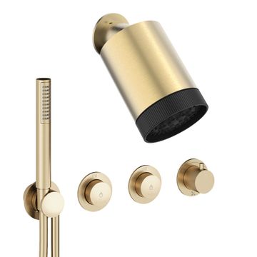 Module Plus Shower Set 4 with Fixed Head & Handset by Crosswater - view 2