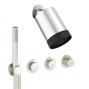 Module Plus Shower Set 4 with Fixed Head & Handset by Crosswater - view 3