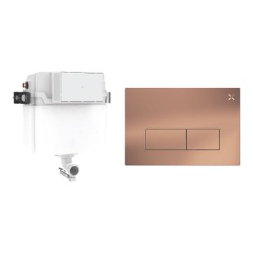 MPRO Stainless Steel Concealed Cistern Set 1 by Crosswater - view 3