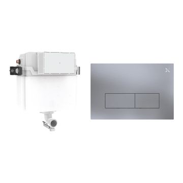 MPRO Stainless Steel Concealed Cistern Set 1 by Crosswater - view 2