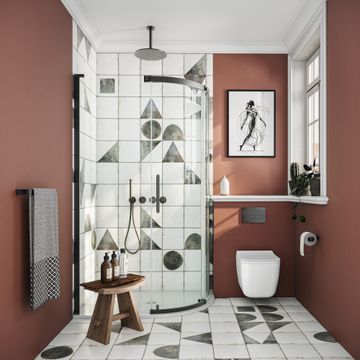 Optix 10 Offset Quadrant Set by Crosswater - view 8