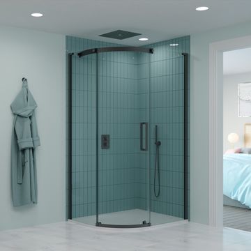 Optix 10 Offset Quadrant Set by Crosswater - view 4