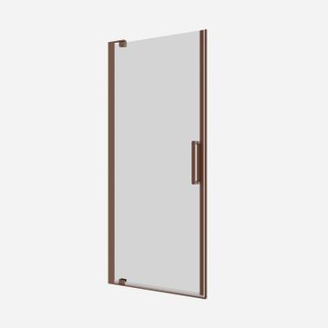 Optix 10 Pivot Shower Door with Side Panel by Crosswater - view 7