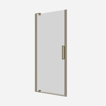 Optix 10 Pivot Shower Door with Side Panel by Crosswater - view 5