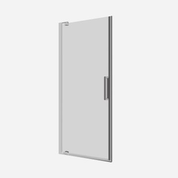 Optix 10 Pivot Shower Door with Side Panel by Crosswater - view 2