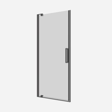 Optix 10 Pivot Shower Door with Side Panel by Crosswater - view 3