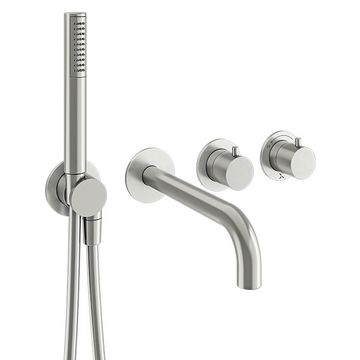 Module MPRO 2 Outlet Shower Valve, Trimset, Handset & Bath Spout by Crosswater - view 2