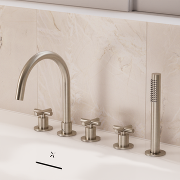 MPRO Crosshead Bath Tap by Crosswater - view 8
