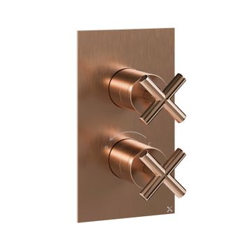 MPRO Crosshead Thermostatic 1 Outlet Shower Valve & Trimset by Crosswater - view 6