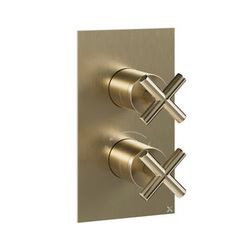 MPRO Crosshead Thermostatic 1 Outlet Shower Valve & Trimset by Crosswater - view 3