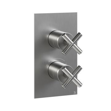 MPRO Crosshead Thermostatic 1 Outlet Shower Valve & Trimset by Crosswater - view 2