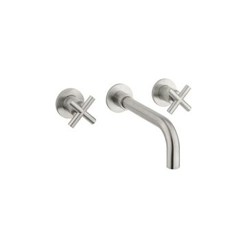 MPRO Crosshead 3 Hole Wall Basin Tap by Crosswater - view 2