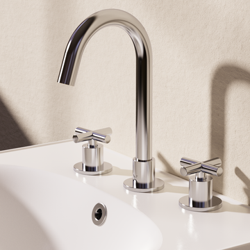 MPRO Crosshead 3 Hole Basin Tap by Crosswater - view 7