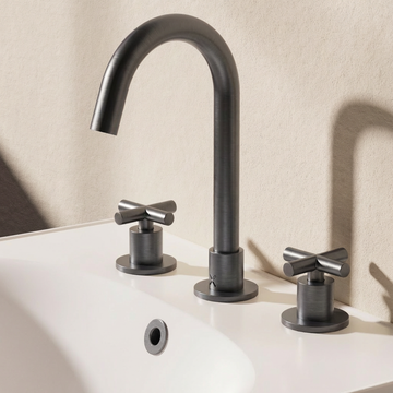 MPRO Crosshead 3 Hole Basin Tap by Crosswater - view 9