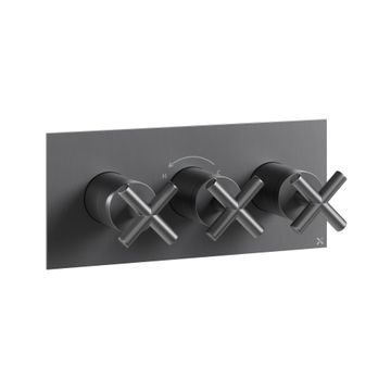 MPRO Crosshead 2 Outlet Thermostatic Shower Valve by Crosswater - view 3