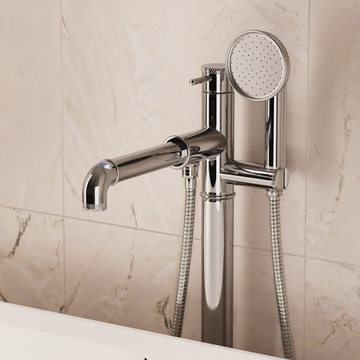 MPRO Industrial Floorstanding Bath Shower Mixer by Crosswater - view 4