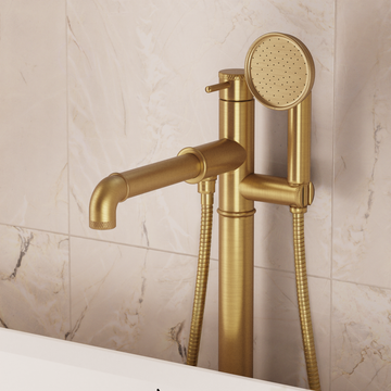 MPRO Industrial Floorstanding Bath Shower Mixer by Crosswater - view 5