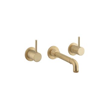 MPRO Industrial 3 Hole Wall Basin Tap by Crosswater - view 2