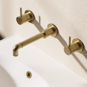 MPRO Industrial 3 Hole Wall Basin Tap by Crosswater - view 4