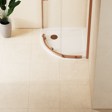 Quadrant Shower Tray 900 35mm by Crosswater - view 2